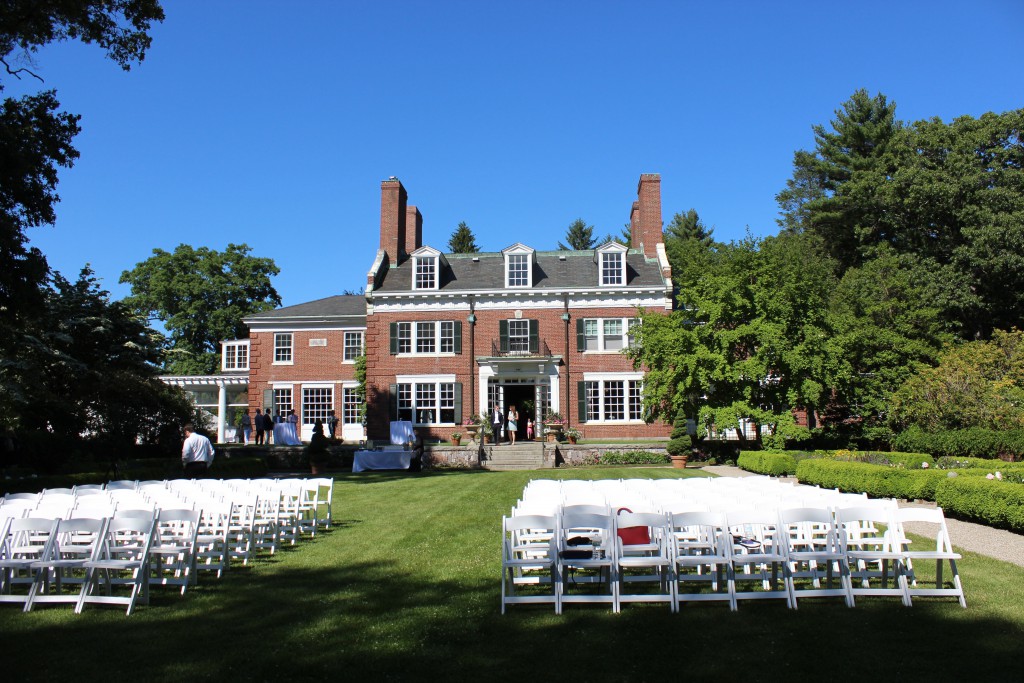 Lawn Ceremony at The Bradley Estate south of Boston