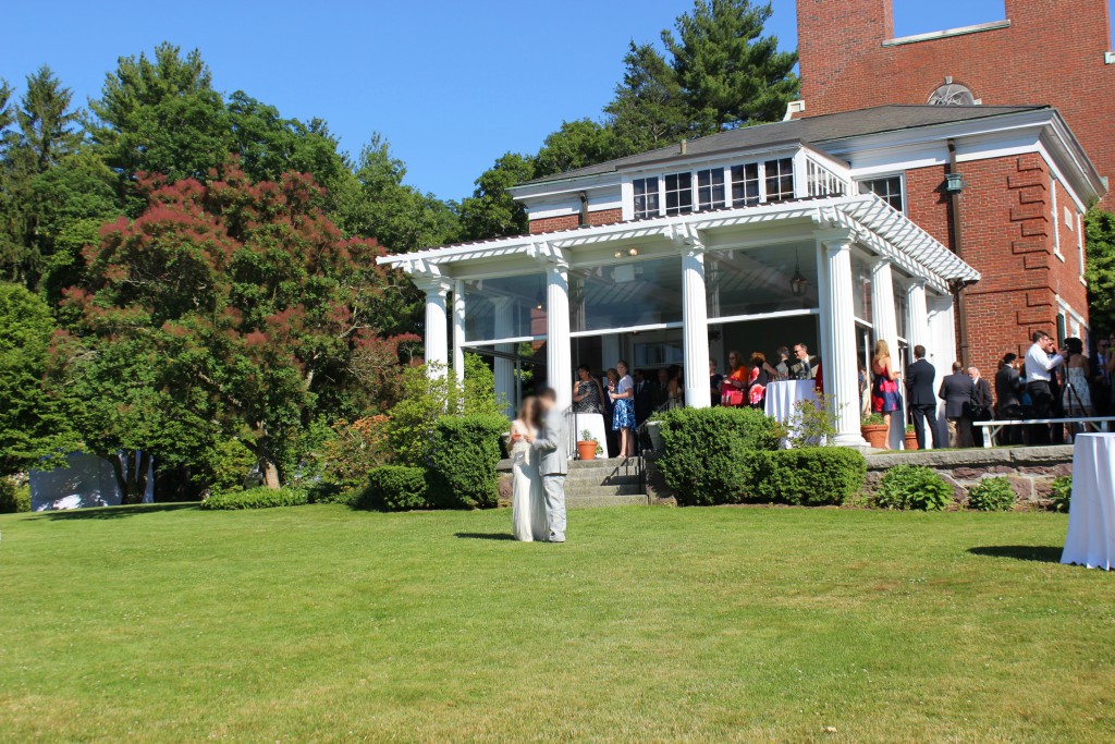 Our bride and groom soak in the beauty of The Bradley Estate.